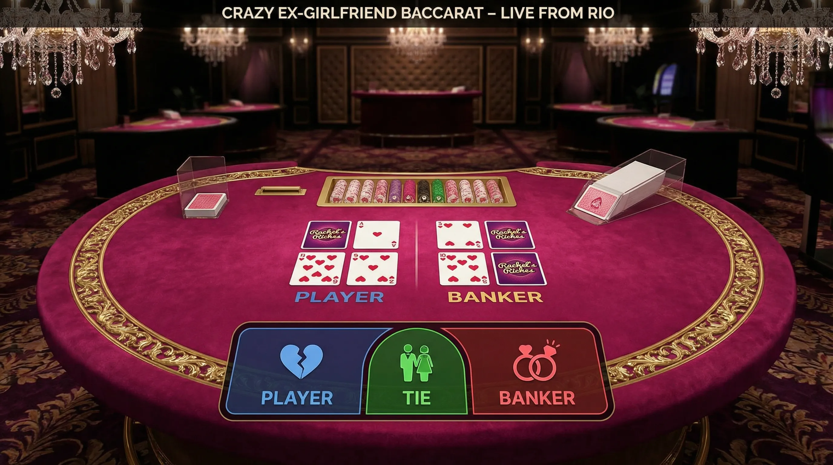 Bacará elegante no 595bet