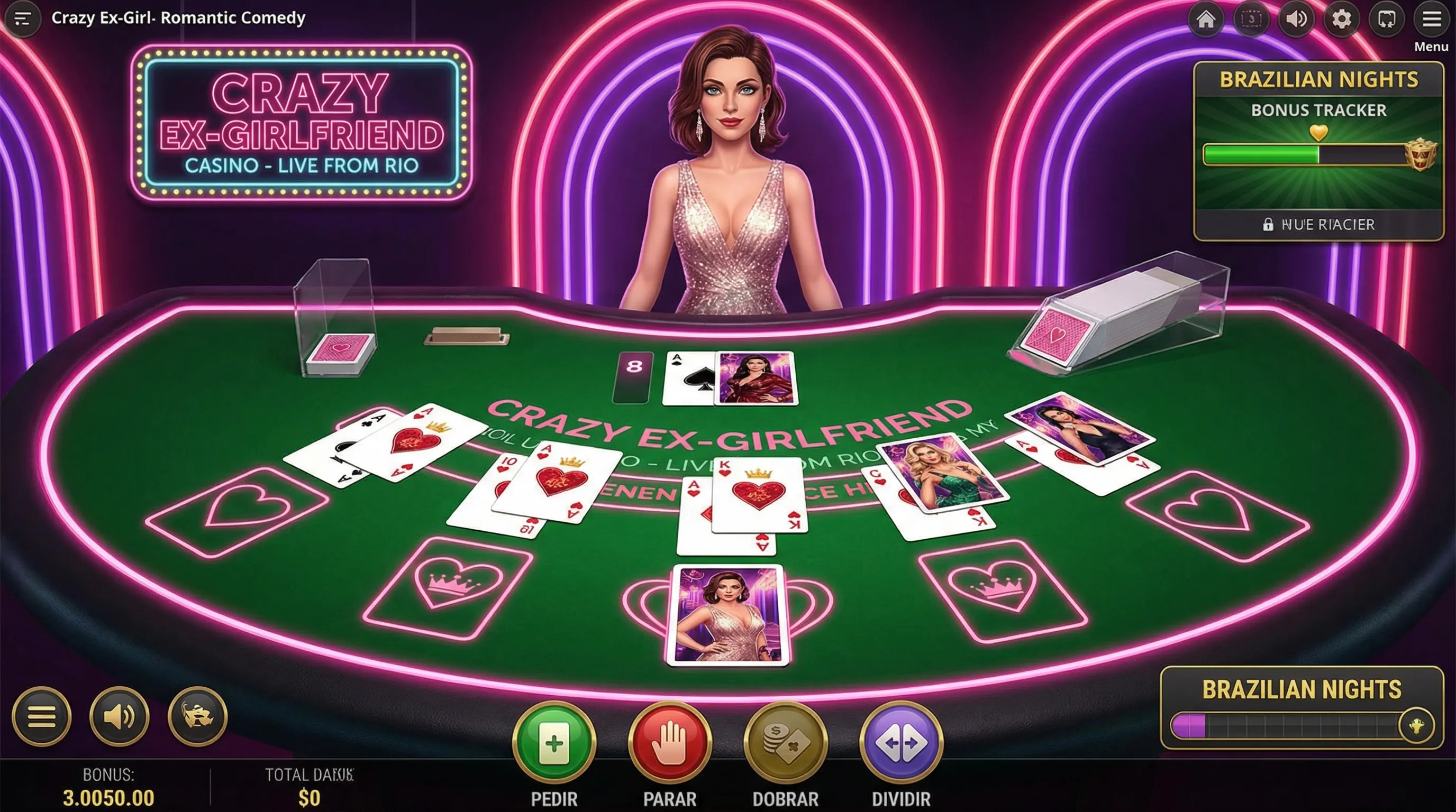 Blackjack ao vivo no 595bet